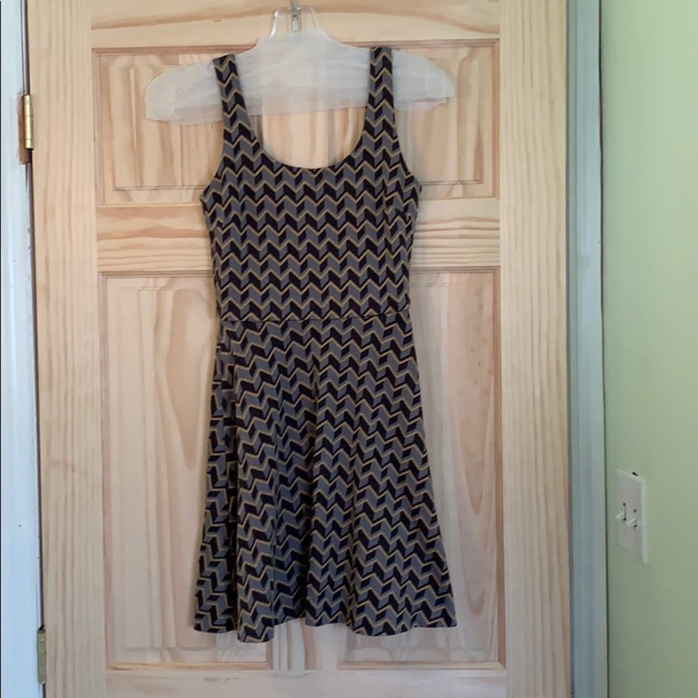 ZigZag Print Dress